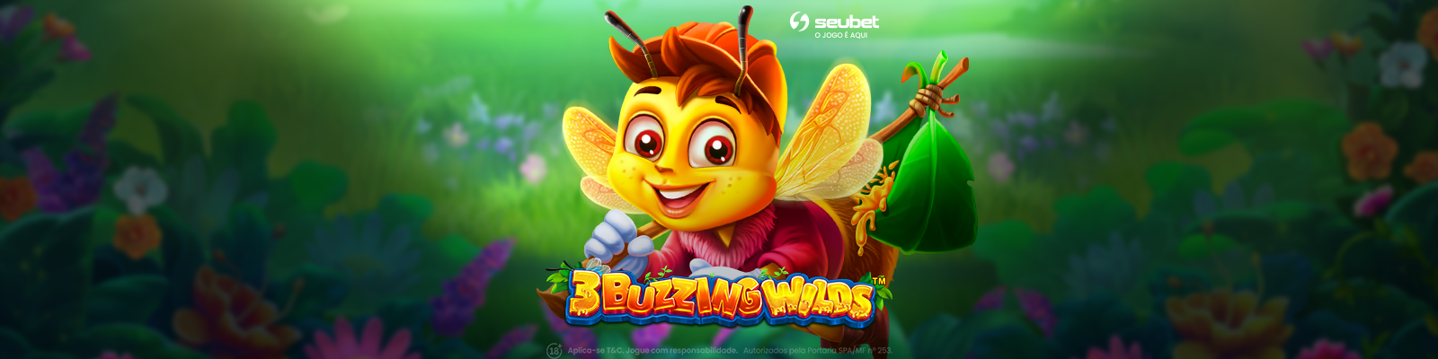 Jogar 3 Buzzing Wilds – o slot das abelhas!