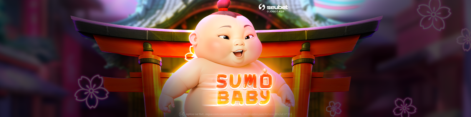 Jogar Sumo Baby: Slot de Sumô com Multiplicadores 2.500x