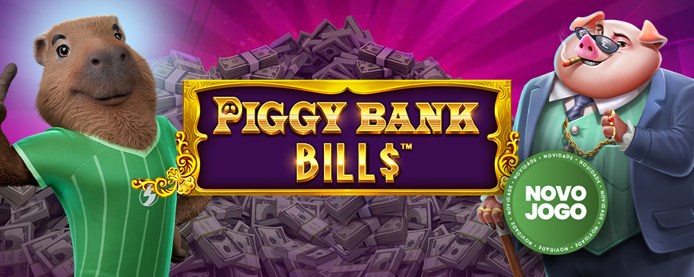 Piggy Bank Bills Slot – Ganhe até 5000x, Wilds e Free Spins
