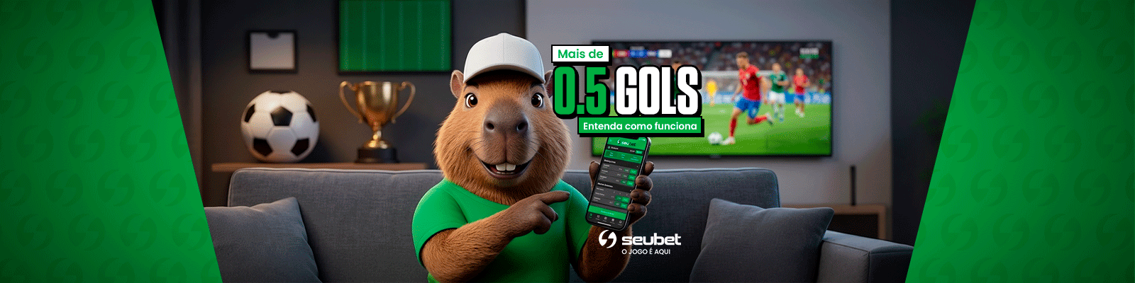 Mais de 0.5 gols: entenda como funciona