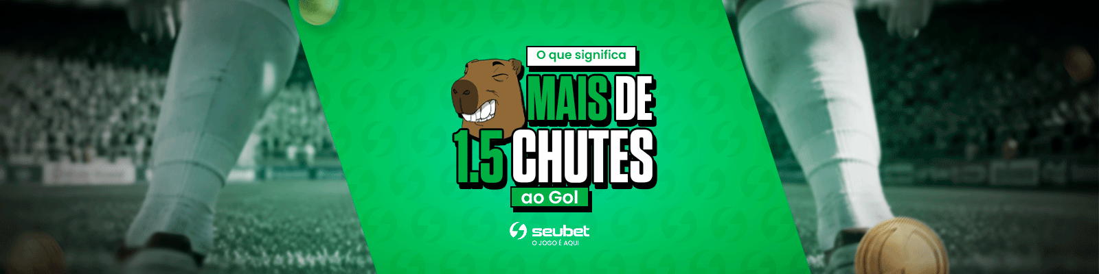 Mais de 1.5 chutes ao gol: o que significa