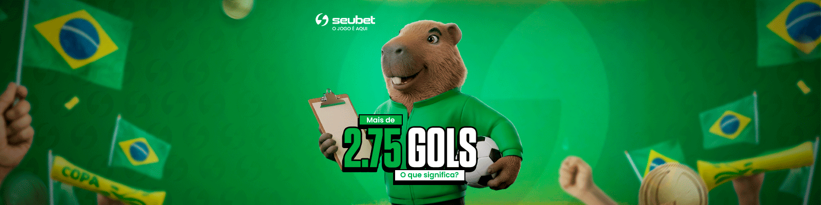 Mais de 2.75 gols: o que significa