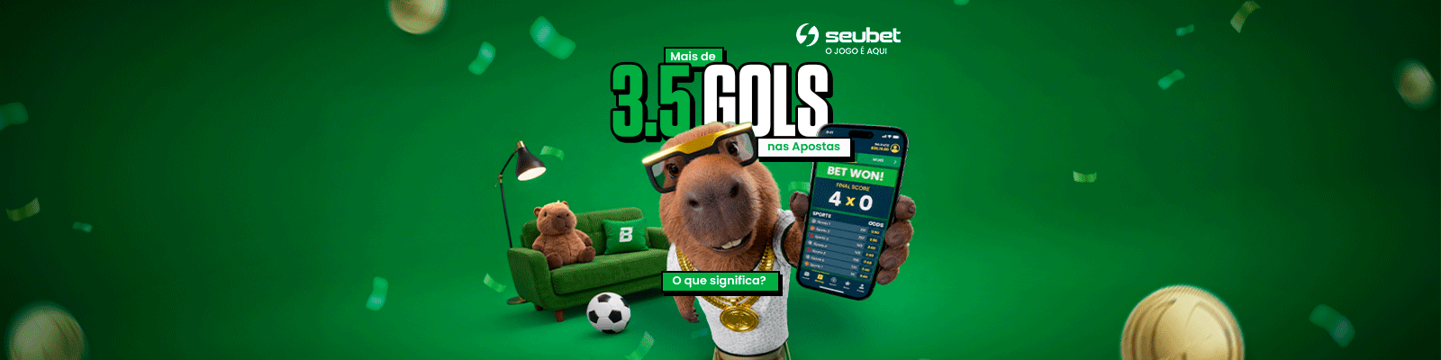Mais de 3.5 gols nas apostas: o que significa