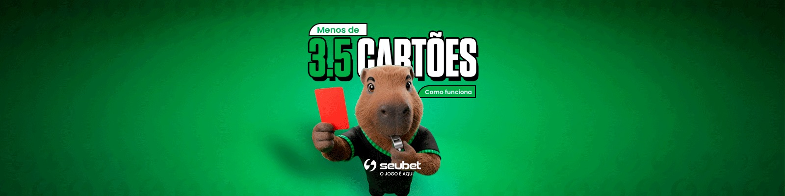 Menos de 3.5 cartões: apostar em cartões no futebol