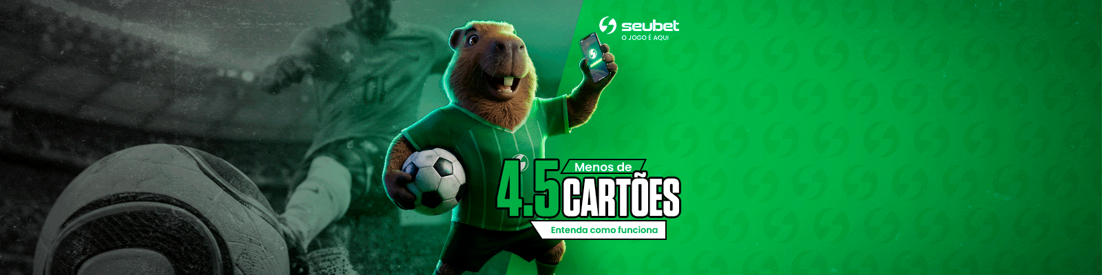Menos de 4.5 cartões: o que significa