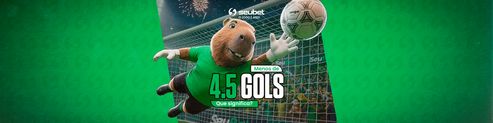 Menos de 4.5 gols:  que significa