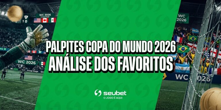 Palpites Copa do Mundo 2026: análise dos favoritos